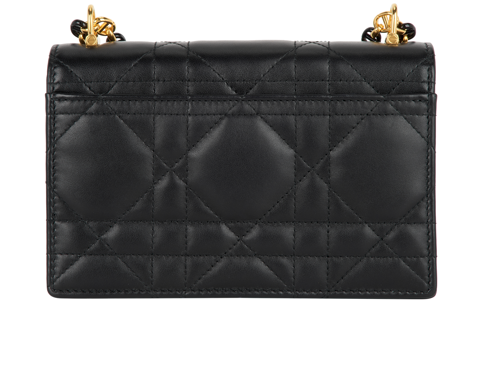 Mini Miss Caro, &pound;1,100, Handbags, Black, Leather, Back view